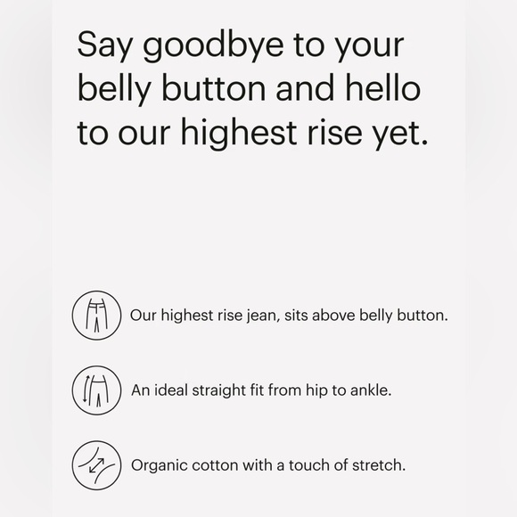 Everlane The Way High Jean - Black, frayed hem - Picture 9 of 11